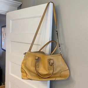 Coach Crossbody Camel Medium Bag